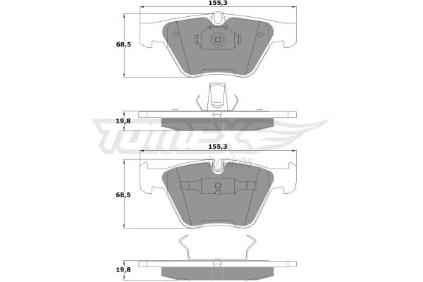 TOMEX BRAKES Jarrupala, levyjarru TX 13-25